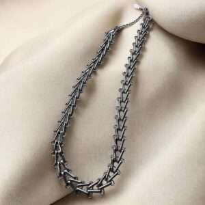 Κολιέ ασημί NR11