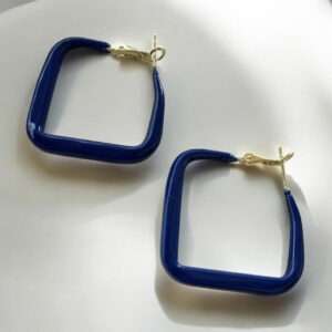Σκουλαρίκια μπλέ NR18